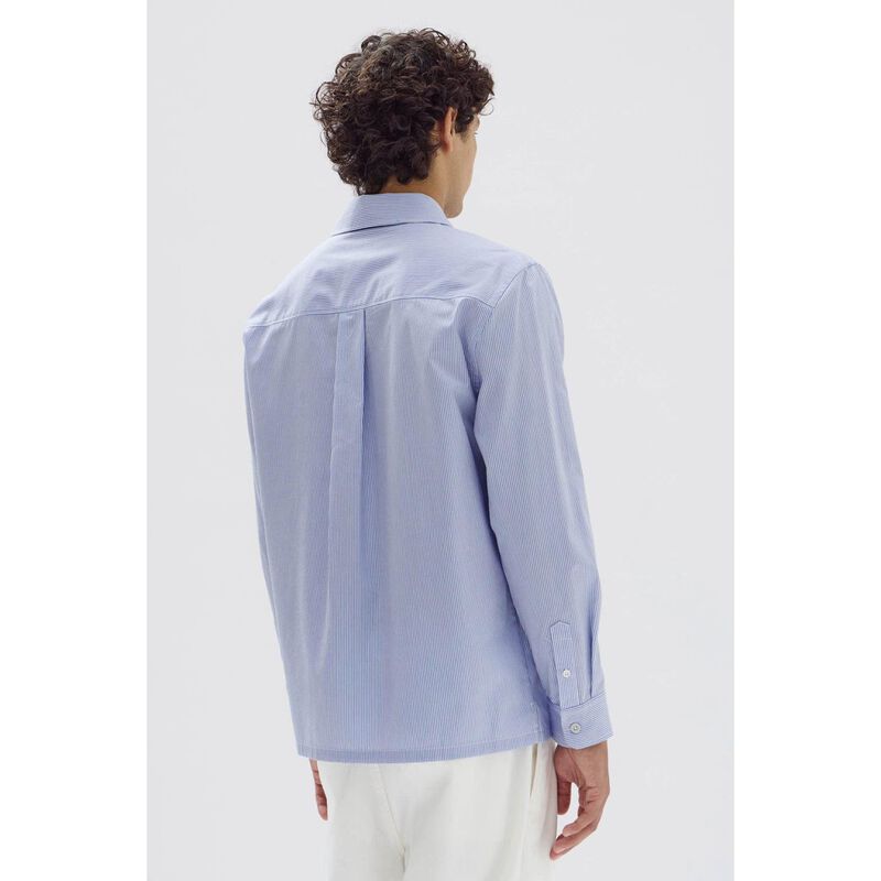 Assembly Label Enzo Stripe Long Sleeve Shirt image number 1
